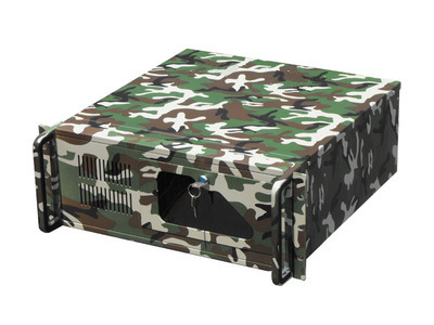 深圳拓普龍4508E迷彩工控機箱 軍工品質，8硬盤位助力工業 computing 新時代